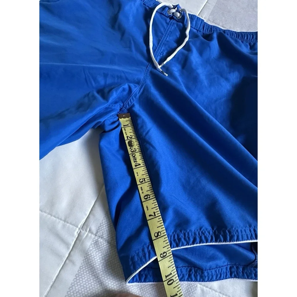 Nike Swim Trunks Mens Large Blue Bathing Suit Mesh Lined Y2K VTG